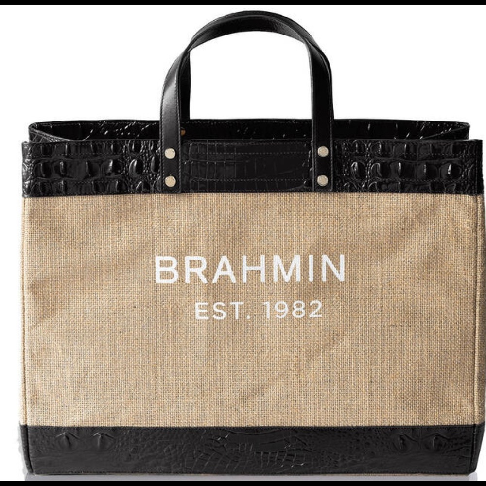 AUTHENTIC Brahmin limited edition Meredith tote!